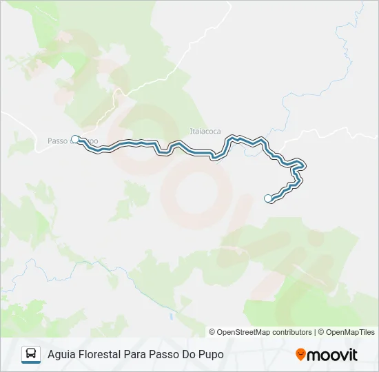 045 ITAIACOCA Bus Line Map