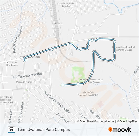 Mapa da linha 193 CASTANHEIRA de ônibus