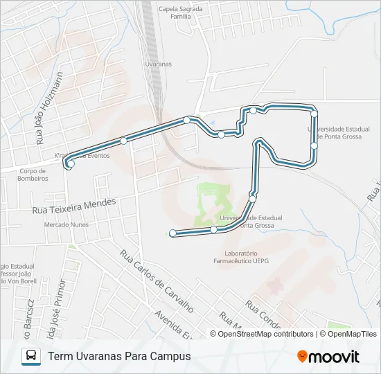 193 CASTANHEIRA Bus Line Map