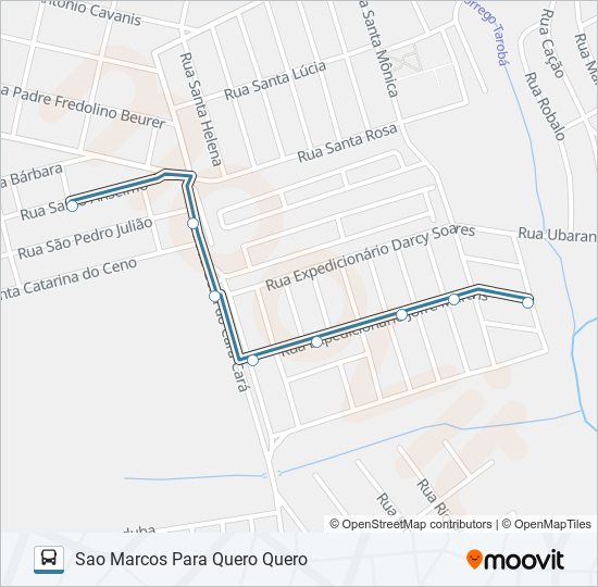 Mapa de 193 CASTANHEIRA de autobús