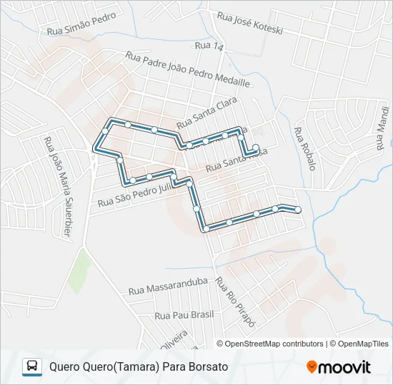 193 CASTANHEIRA Bus Line Map