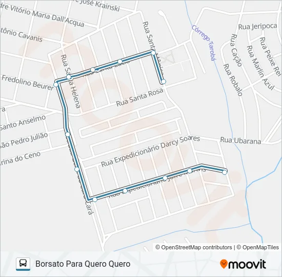 193 CASTANHEIRA Bus Line Map