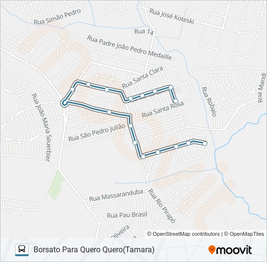 193 CASTANHEIRA bus Line Map