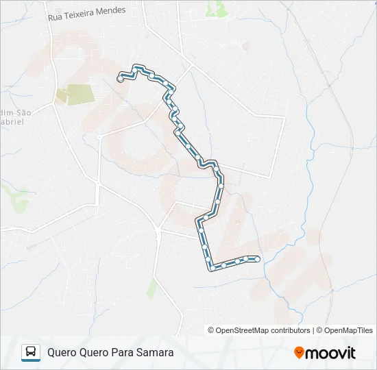 193 CASTANHEIRA Bus Line Map