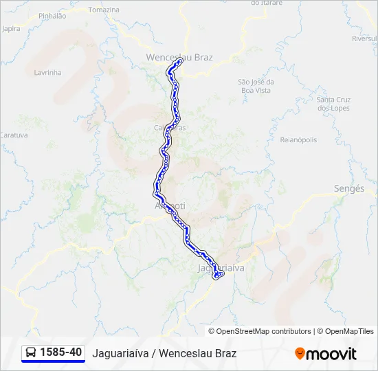 1585-40 Bus Line Map