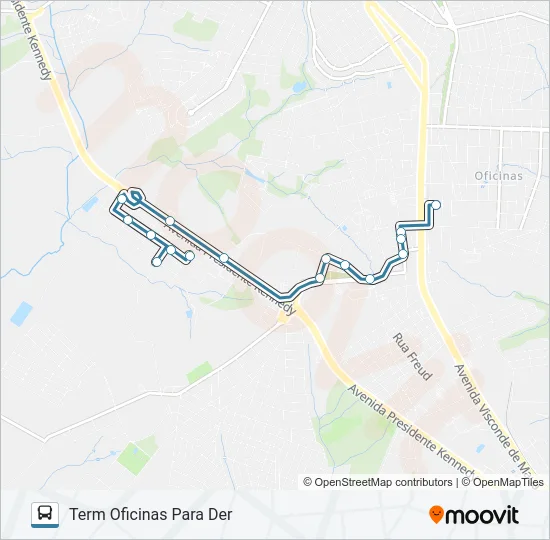 183 DER Bus Line Map