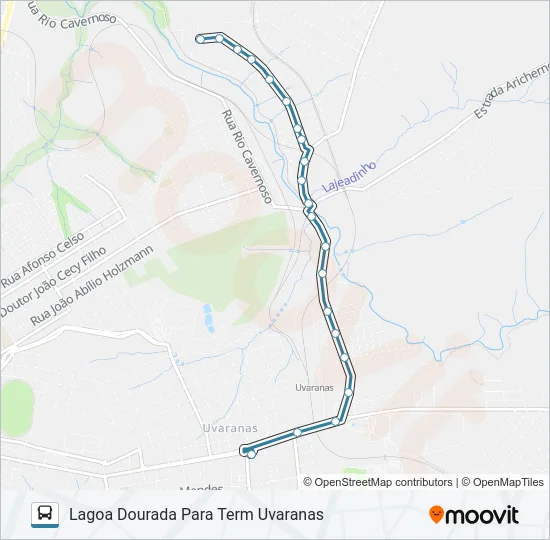 062 LONDRES Bus Line Map