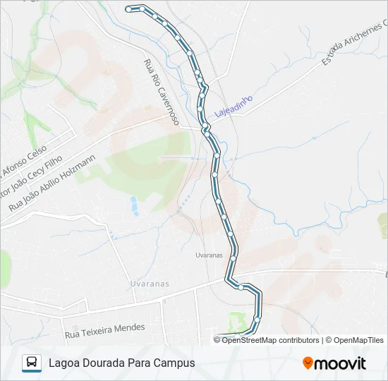 062 LONDRES Bus Line Map
