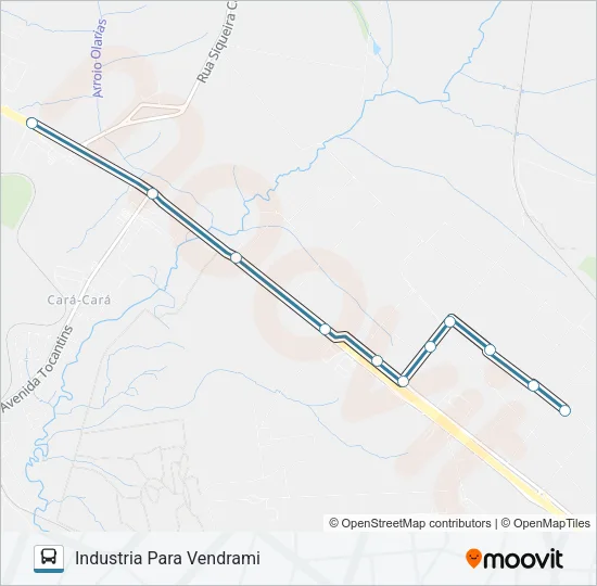 146 VENDRAMI Bus Line Map