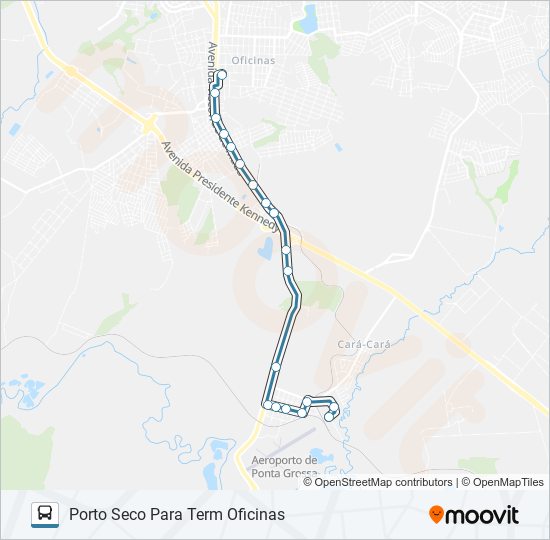 185 CARA CARA bus Line Map