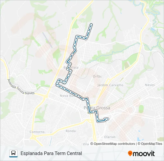 213 ESPLANADA Bus Line Map