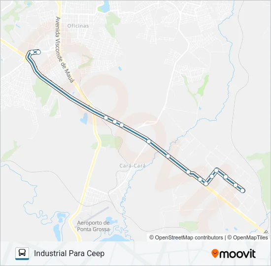151 INDUSTRIAL Bus Line Map