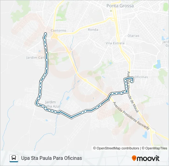 151 INDUSTRIAL Bus Line Map