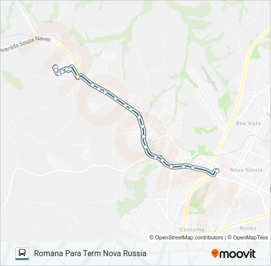 184 CRISTO REI Bus Line Map