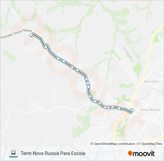 184 CRISTO REI Bus Line Map