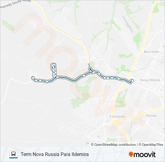 191 BONSUCESSO bus Line Map