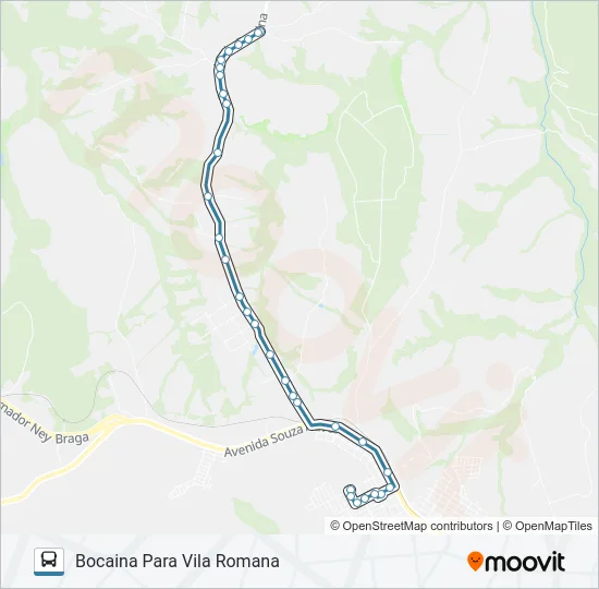 085 VILA ROMANA Bus Line Map