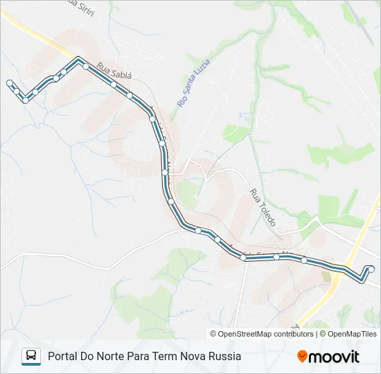 085 VILA ROMANA Bus Line Map