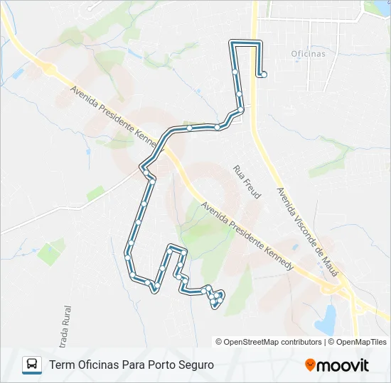165 SANTA MARIA Bus Line Map