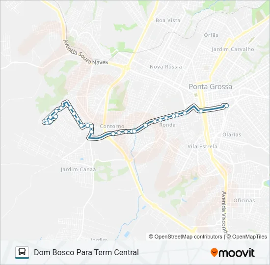 197 SANTA PAULA Bus Line Map