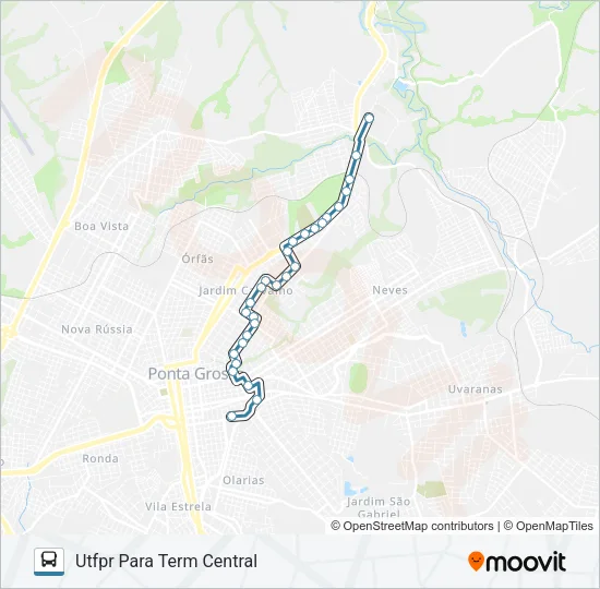 199 SANTA LUCIA Bus Line Map