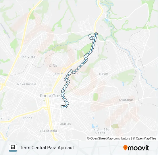 199 SANTA LUCIA Bus Line Map