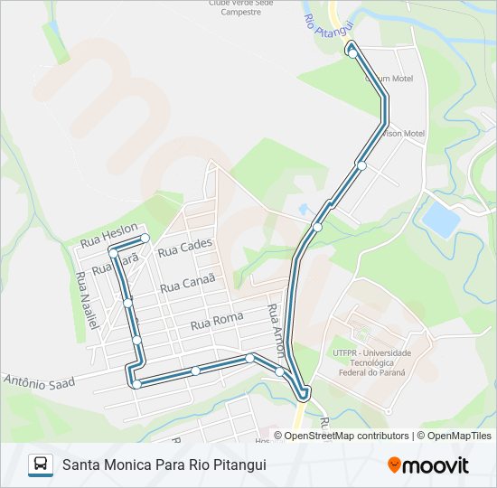 198 SANTA MONICA bus Line Map