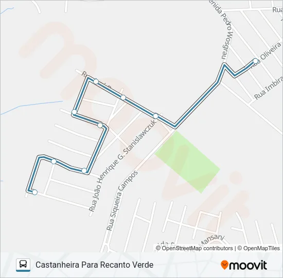 063 RECANTO VERDE Bus Line Map