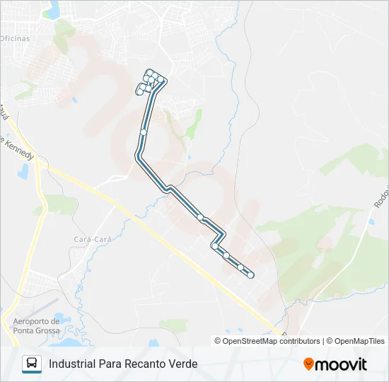 063 RECANTO VERDE Bus Line Map