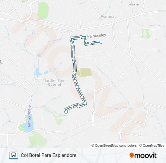 063 RECANTO VERDE Bus Line Map