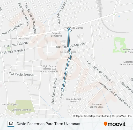 063 RECANTO VERDE Bus Line Map