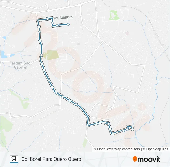063 RECANTO VERDE Bus Line Map