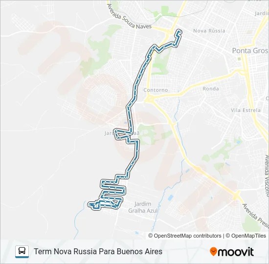 064 ROMA VIA CANAA Bus Line Map