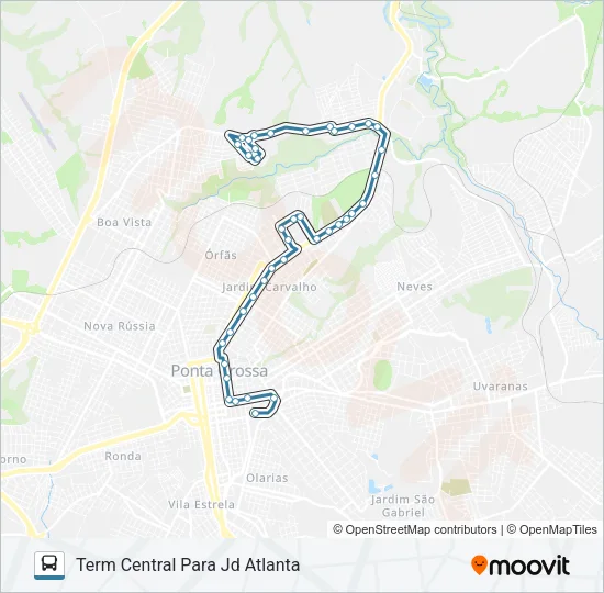 048 JARDIM ATLANTA Bus Line Map