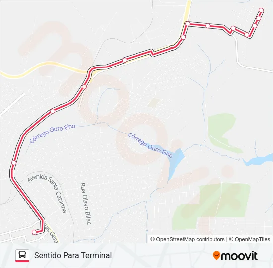 115 SOLO SAGRADO Bus Line Map