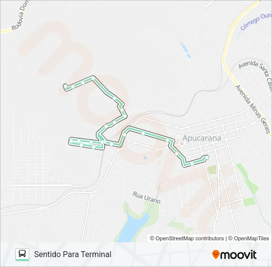 235 VILA REGINA Bus Line Map