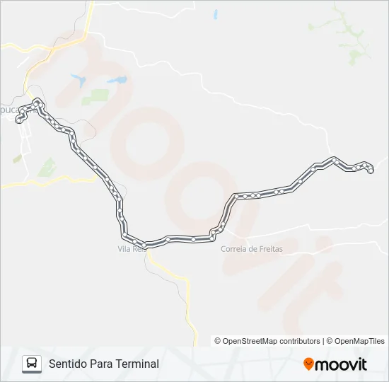 999 RIO DO CERNE Bus Line Map