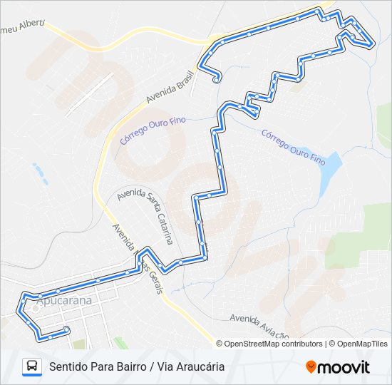110 SANCHES DOS SANTOS Bus Line Map