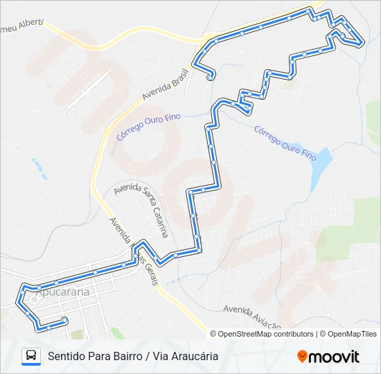 110 SANCHES DOS SANTOS Bus Line Map
