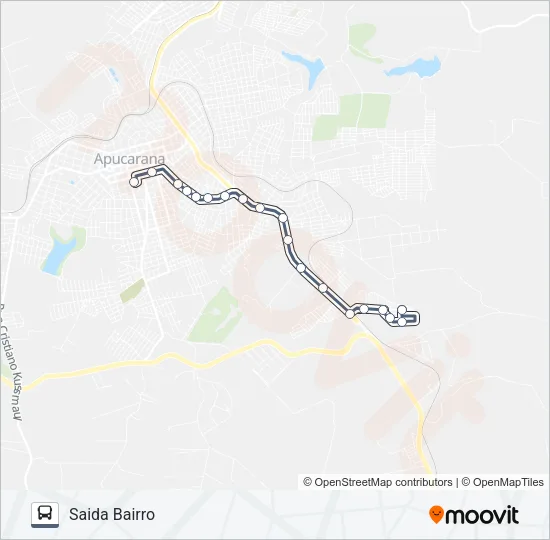 165 RESIDENCIAL FARIZ GEBRIM Bus Line Map