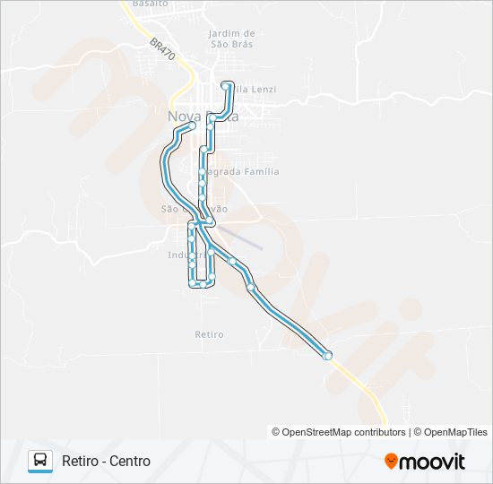 CS605 VIPAL I - RETIRO - CENTRO bus Line Map