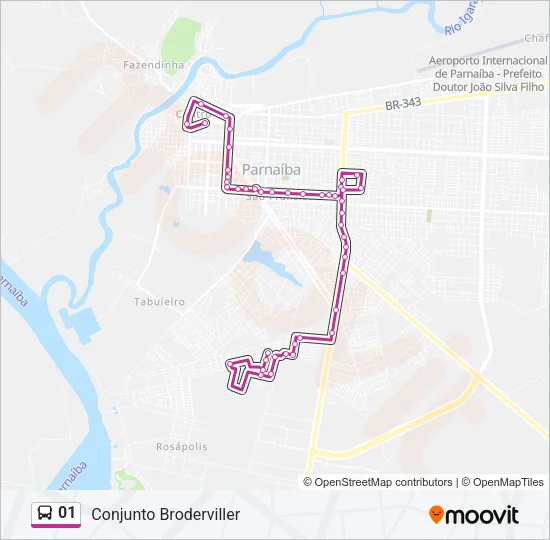 01 Bus Line Map