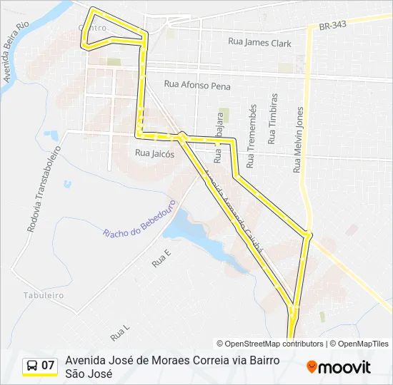 07 Bus Line Map