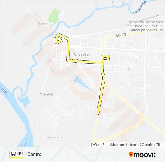 09 Bus Line Map