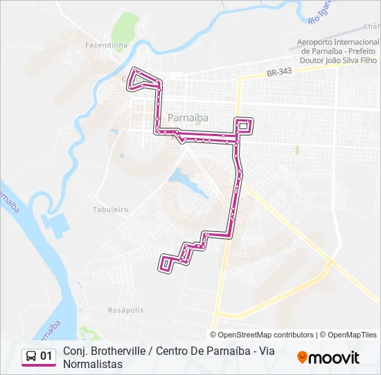01 Bus Line Map