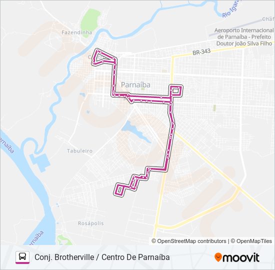 PAULISTA II bus Line Map