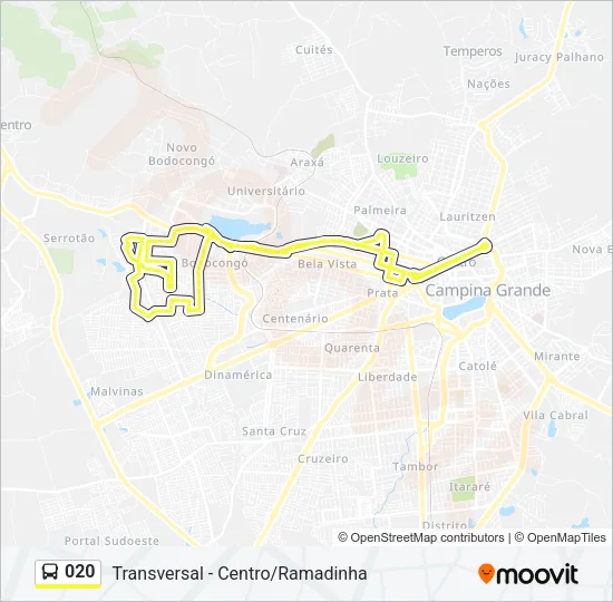 020 Bus Line Map