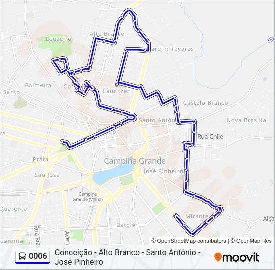 0006 Bus Line Map