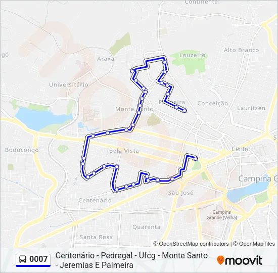 0007 Bus Line Map