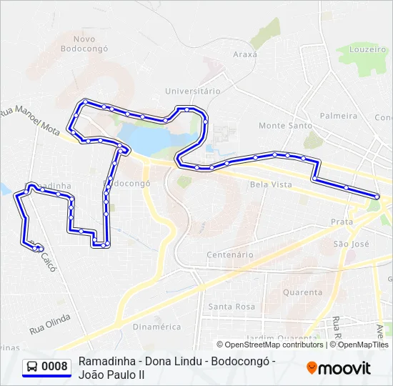 0008 Bus Line Map